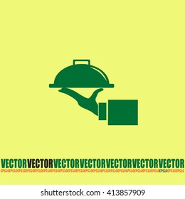 Service Concept. Flat Style. Vector Illustration
