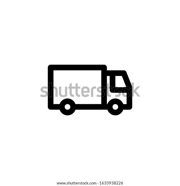 Service, Delivery, Truck Icon. Business Icon\
Set Vector Logo\
Symbol.\
