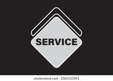 Service Design .Customer Service and Support - Outline Flat Vector Illustration.