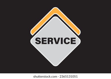 Service Design .Customer Service and Support - Outline Flat Vector Illustration.