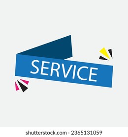 Diseño de servicio .Servicio al cliente y soporte técnico - Ilustración de vectores planos de esquema.