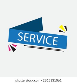 Service Design .Customer Service and Support - Outline Flat Vector Illustration.