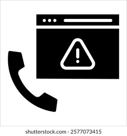 Service Desk Icon Element For Design