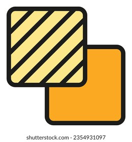 vector de contorno de icono del editor de servicios. Tecla de flecha. Color de datos humano plano