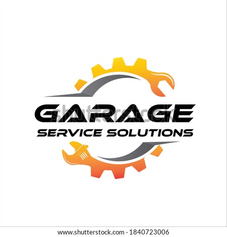 service garage solution logo designs for automotive