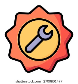 Service-Garantie-Icon-Element für Design