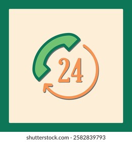 Service Icon: Continuous Support Symbol