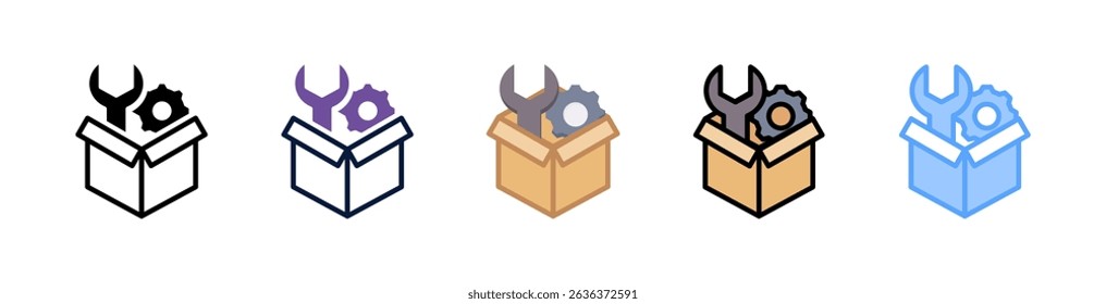 Service Icon Element For Design And Vector