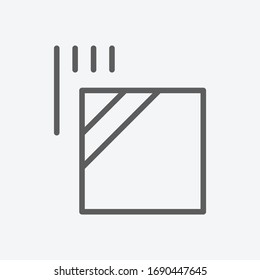 Service icon line symbol. Isolated vector illustration of icon sign concept for your web site mobile app logo UI design.