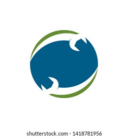 service icon Logo Template vector icon illustration design 