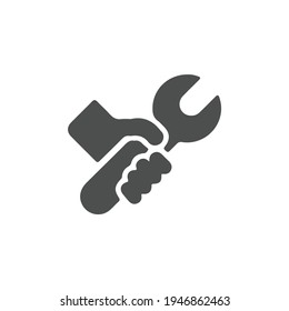 service icon Logo Template vector icon illustration design