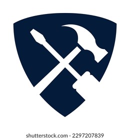 service icon logo vector on white 