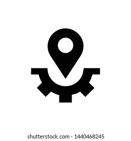 service icon. repair Icon. Vector Logo Template. Flat Illustration Trendy Design.