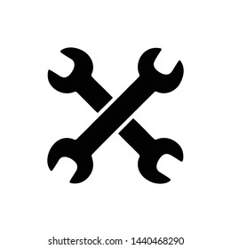 service icon. repair Icon. Vector Logo Template. Flat Illustration Trendy Design.