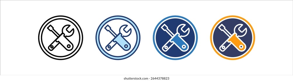 DienstsymbolSammlung mehrerer Stile festlegen