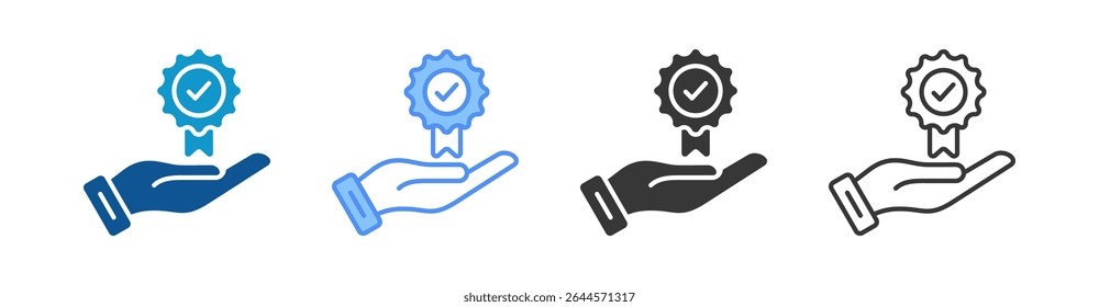 Service Icon Set Multiple Style Collection