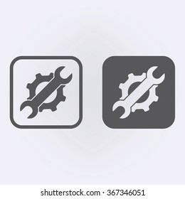 Service icon set . Vector illustration