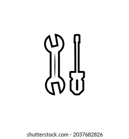 Service icon, vector service icon, vector illustration