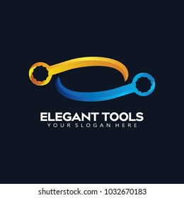 Service icon vector. Repair and maintenance red sign. Vector isolated logo.