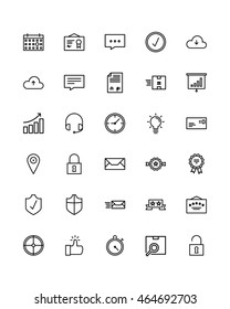 Service Icons Line