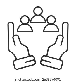 Service Line Icon Element For Design