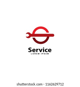 service logo design vector template