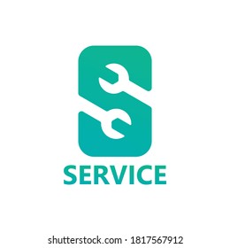 Service Logo Template Design Vector
