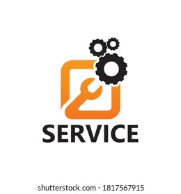 Service Logo Template Design Vector