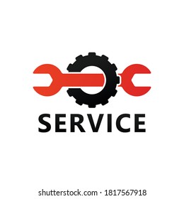 Service Logo Template Design Vector