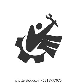 service logo template. Icon Illustration Brand Identity. Isolated and flat illustration. Vector graphic