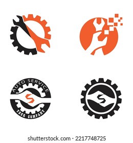 Service  Logo Template vector  illustration design