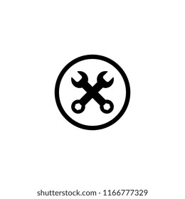 service mechanic logo template