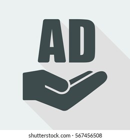 Service offer - Advertising solution - Minimal icon