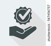 Service offer - Check best option - Minimal icon