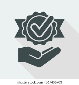 Service offer - Check best option - Minimal icon