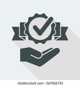 Service offer - Check best option - Minimal icon