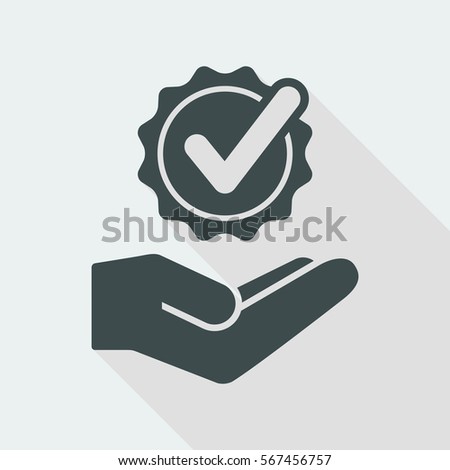 Service offer - Check best option - Minimal icon