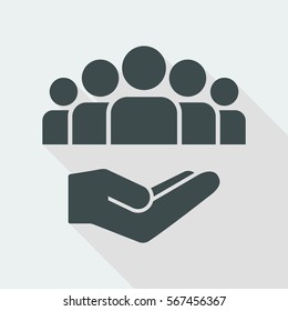 Service Offer - Community Service - Minimal Icon