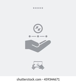 Service offer - Network service - Minimal icon