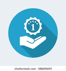 Service offer - Number one - Minimal icon