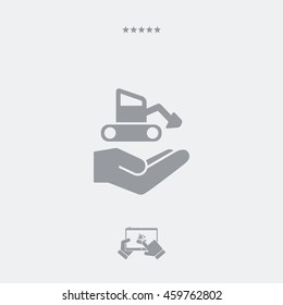 Service offer - Work in progress - Minimal icon