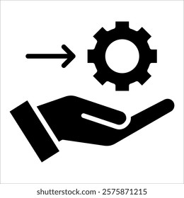 Service Orientation Icon Element For Design