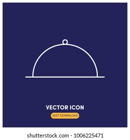 Service Pot Vector Icon Illustration