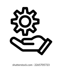 service setting icon or logo isolated sign symbol vector illustration - high quality black style vector icons
