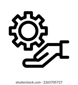 service setting icon or logo isolated sign symbol vector illustration - high quality black style vector icons
