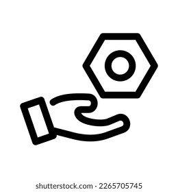 service setting icon or logo isolated sign symbol vector illustration - high quality black style vector icons
