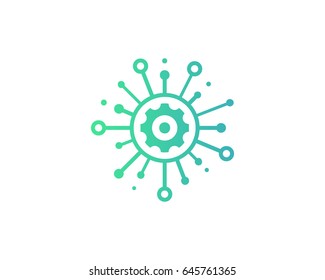 Service Share Icon Logo Design Element