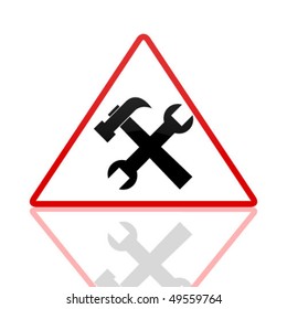 service sign