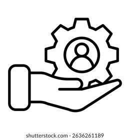 Service sign symbol vector flat icon