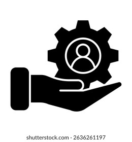 Service sign symbol vector flat icon